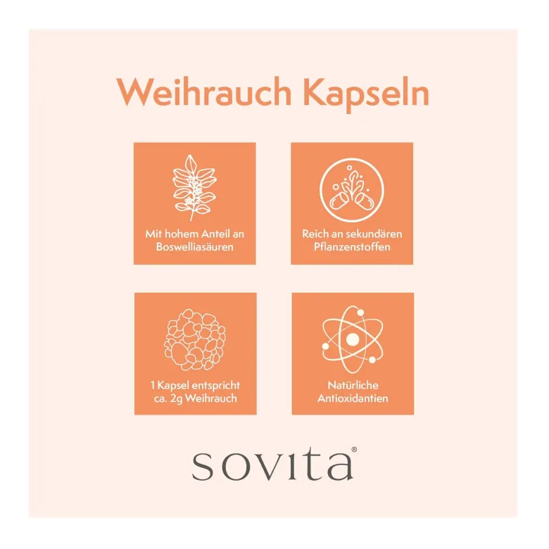 Sovita Weihrauch Kapseln, 90 St
