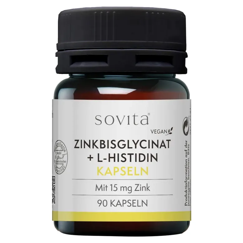 Sovita Zinkbisglycinat + L-Histidin Kapseln, 90 St