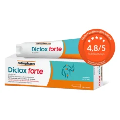 Spar-Set: Diclox forte - Schmerzgel 2 %, mit Diclofenac, 2x150 g