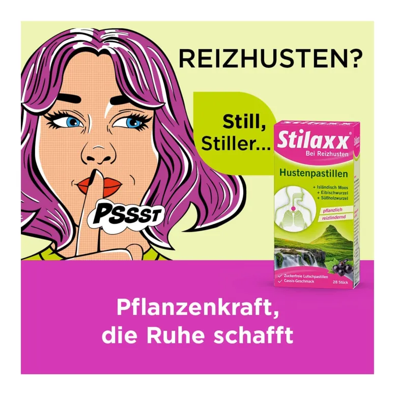 Stilaxx Hustenpastillen Isländisch Moos, 28 St