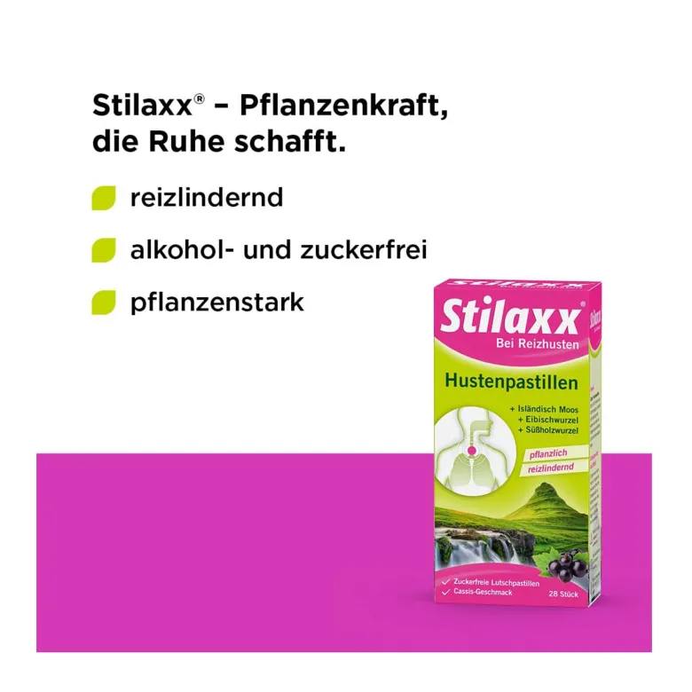 Stilaxx Hustenpastillen Isländisch Moos, 28 St