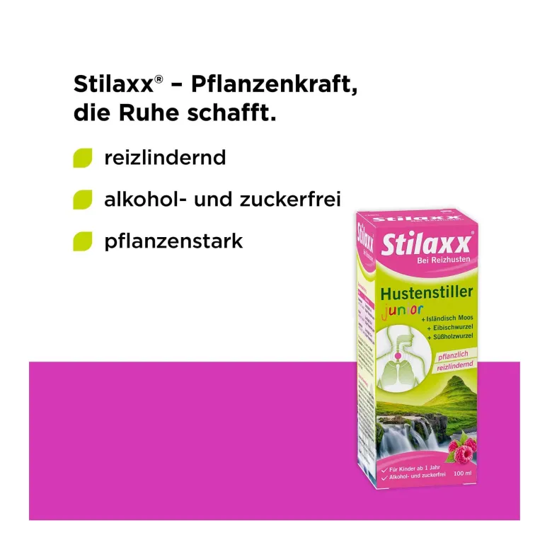 Stilaxx Hustenstiller Isländisch Moos junior, 100 ml