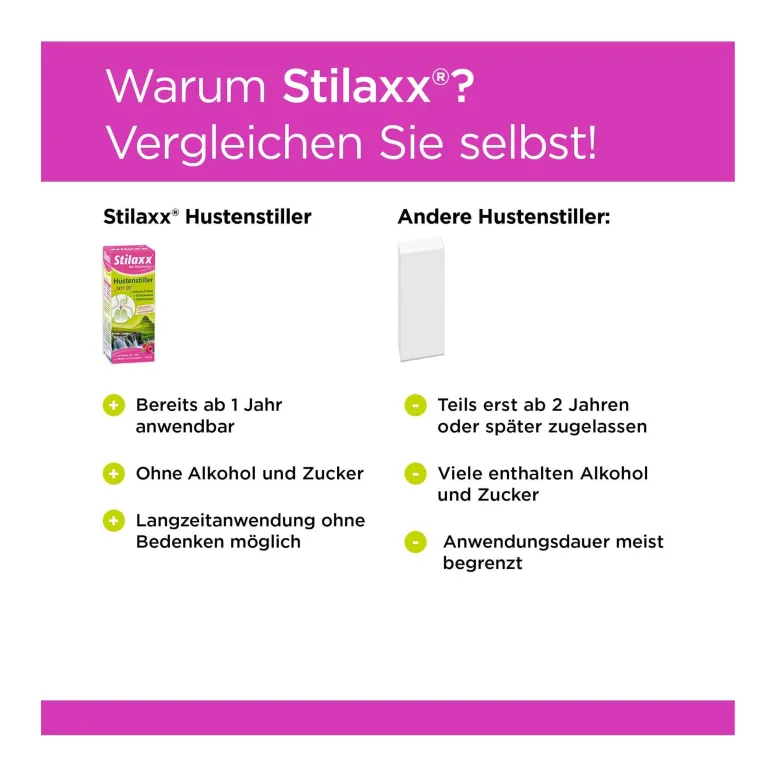 Stilaxx Hustenstiller Isländisch Moos junior, 100 ml