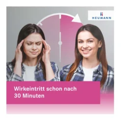 Sumatriptan Heumann bei Migräne 50 mg Filmtabletten, 2 St