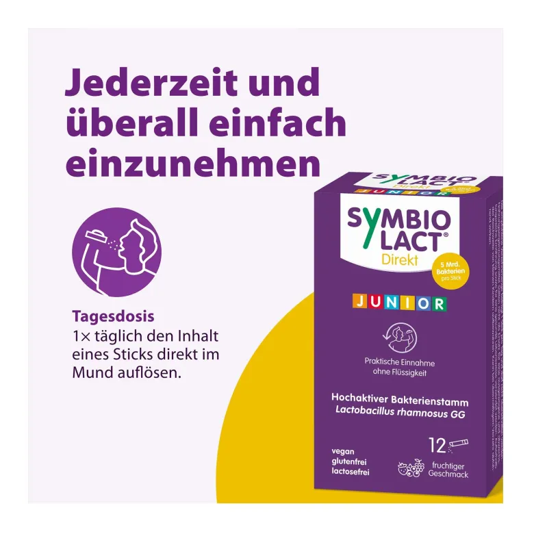 SymbioLact Direkt Junior Pulver, 12X1 g