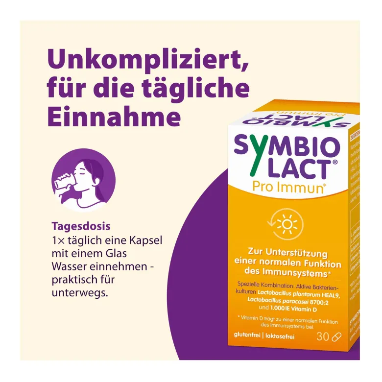 SymbioLact Pro Immun Kapseln, 30 St