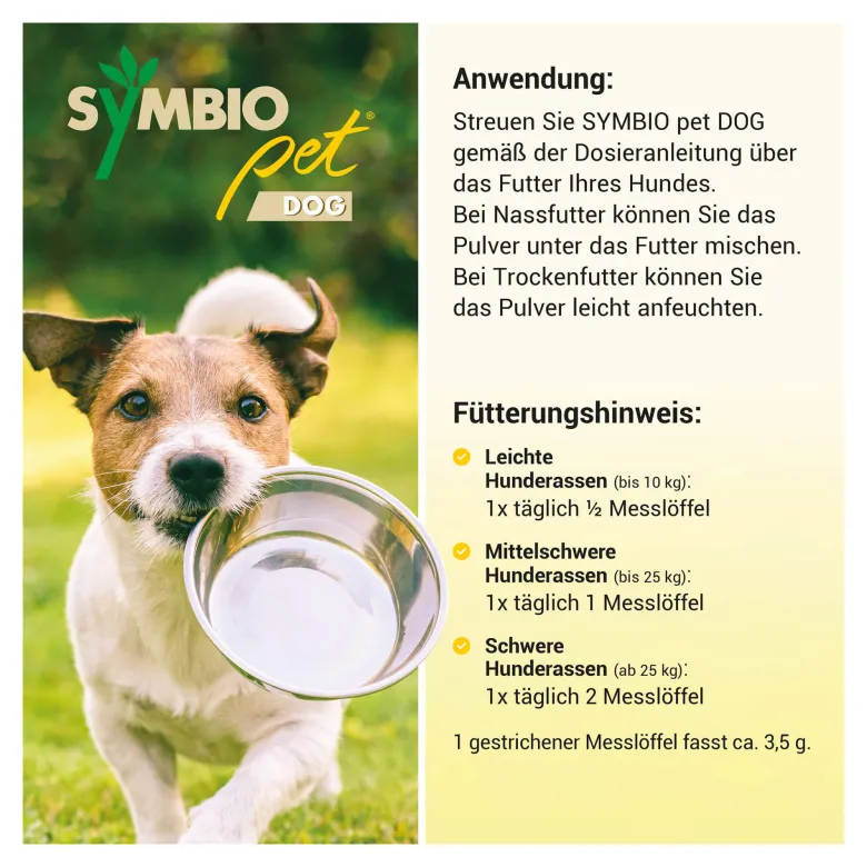 Symbiopet Dog Ergänzungsfuttermittel für Hunde, 175 g
