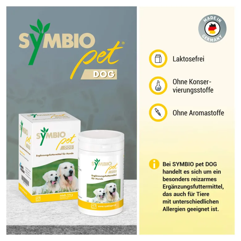 Symbiopet Dog Ergänzungsfuttermittel für Hunde, 175 g
