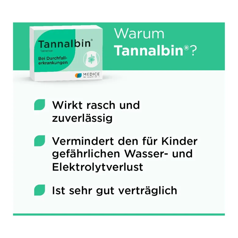 Tannalbin Tabletten, 20 St