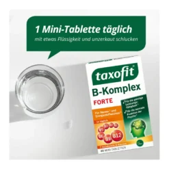 Taxofit B-Komplex + Folsäure Mini Tabletten, 40 St