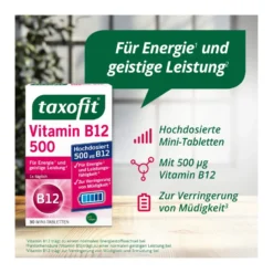 Taxofit B12 500 Mini-Tabletten, 30 St