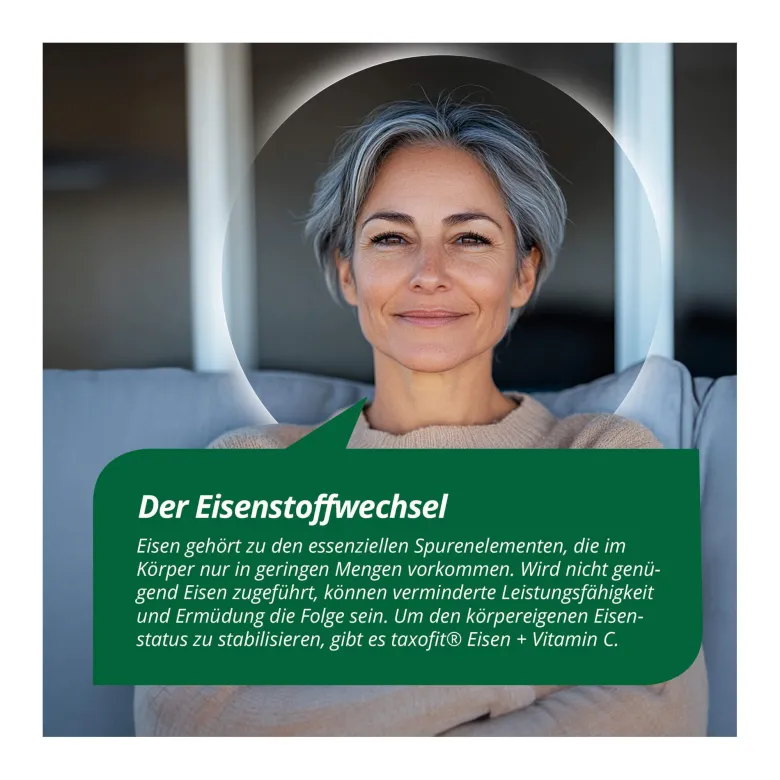 Taxofit Eisen+Vitamin C Kapseln, 40 St
