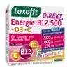 Taxofit Energie B12 500+D3+C Direkt, 20 St