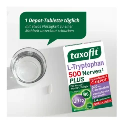 Taxofit L-Tryptophan 500 Depot-Tabletten, 20 St