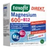 Taxofit Magnesium 600 + B12 Direkt-Granulat, 20 St