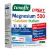 Taxofit Magnesium 500+Calcium+Kalium Direkt-Granulat, 20 St