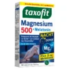 Taxofit Magnesium 500 Nacht + Melatonin Depot-Tabletten, 30 St