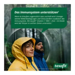 Taxofit Vitamin C 1000 + Zink + D3 Direkt-Granulat, 20 St