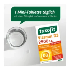 Taxofit Vitamin D3 2500 I.E. Tabletten, 50 St
