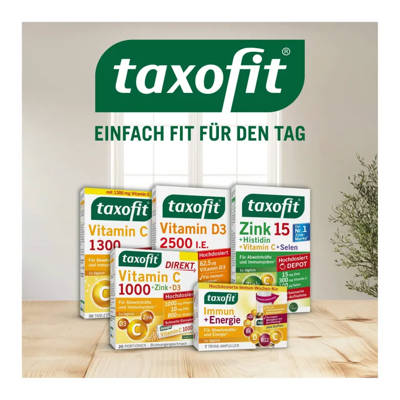 Taxofit Vitamin D3 2500 I.E. Tabletten, 50 St