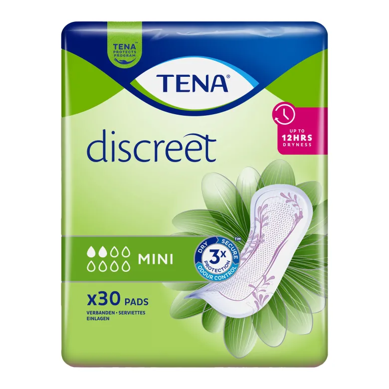 TENA Discreet Mini Inkontinenz-Einlagen, 30 St