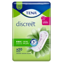 TENA Discreet Mini Plus Inkontinenz-Einlagen, 20 St