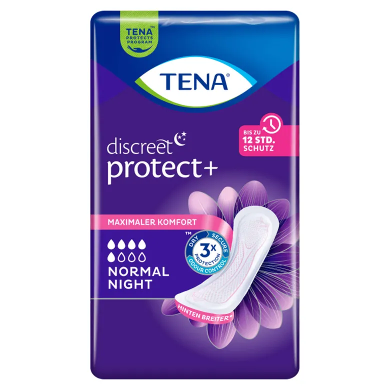 TENA Discreet Normal Night Inkontinenz Einlagen, 20 St
