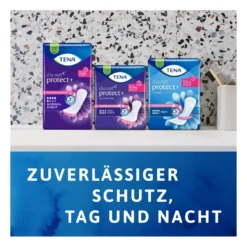 Tena Lady Discreet Maxi Night Inkontinenz Einlagen, 12 St