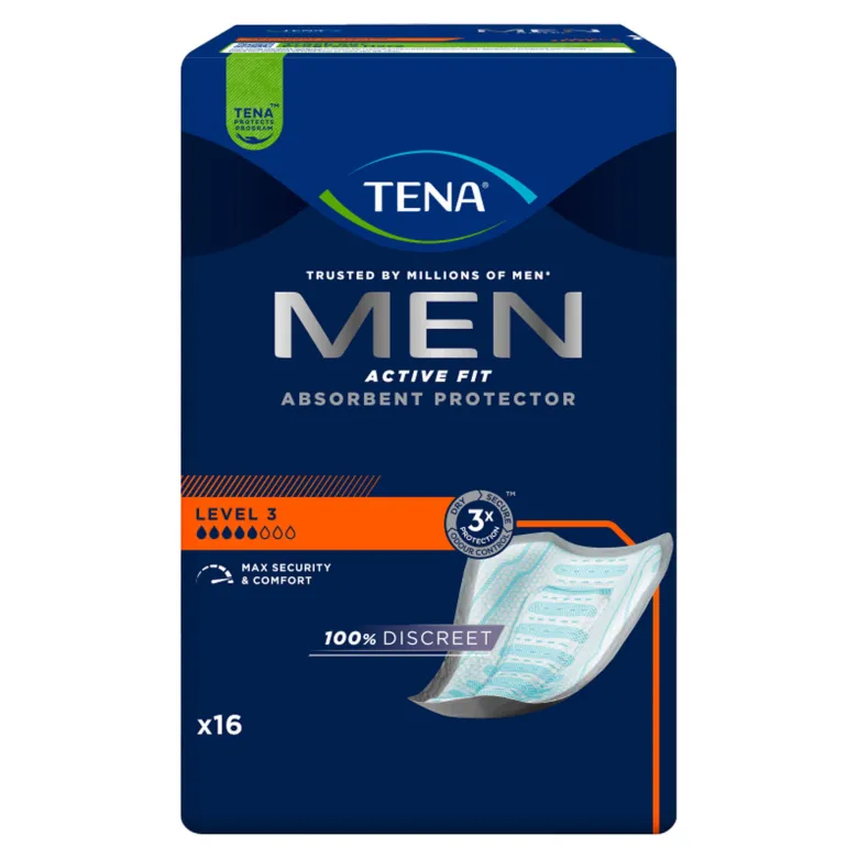 Tena Men Active Fit Einlagen Level 3, 16 St