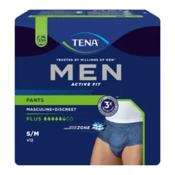 Tena MEN Active Fit Pants Plus S/M, 12 St