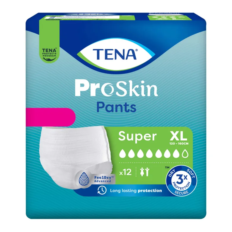 Tena ProSkin Pants super XL Einweghose, 12 St