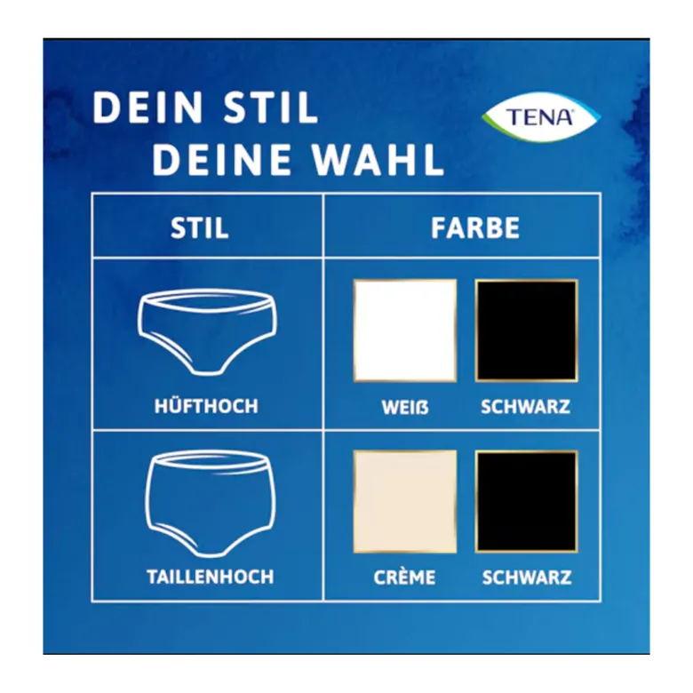 Tena Silhouette Plus Creme M Inkontinenz Pants, 9 St