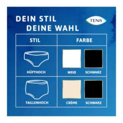 Tena Silhouette Plus White Inkontinenz Pants M, 12 St
