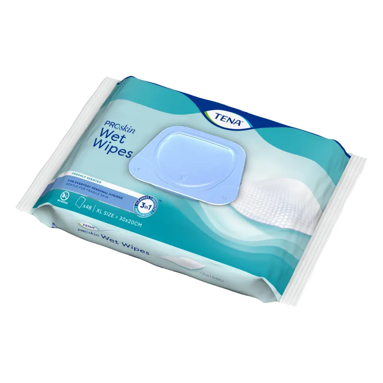 Tena Wet Wipe 3in1 Tücher, 48 St