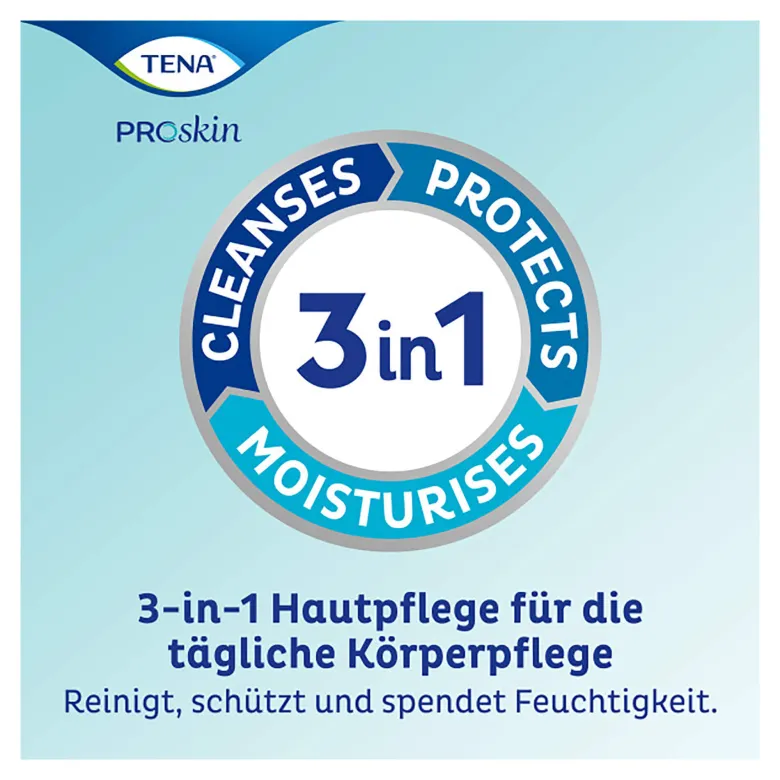Tena Wet Wipe 3in1 Tücher, 48 St