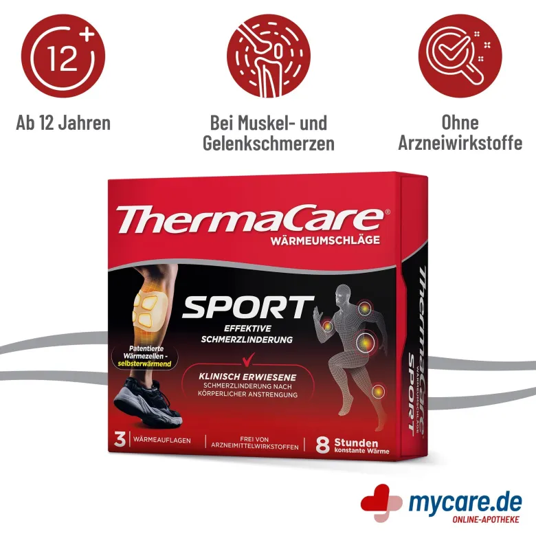 ThermaCare Sport Wärmeumschläge, 3 St