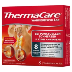 ThermaCare Wärmeauflagen bei punktuellen Schmerzen, 3 St