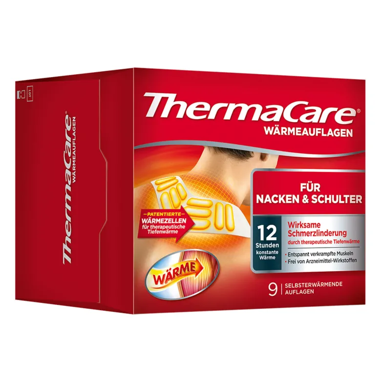 ThermaCare Wärmeauflagen für Nacken & Schulter, 9 St
