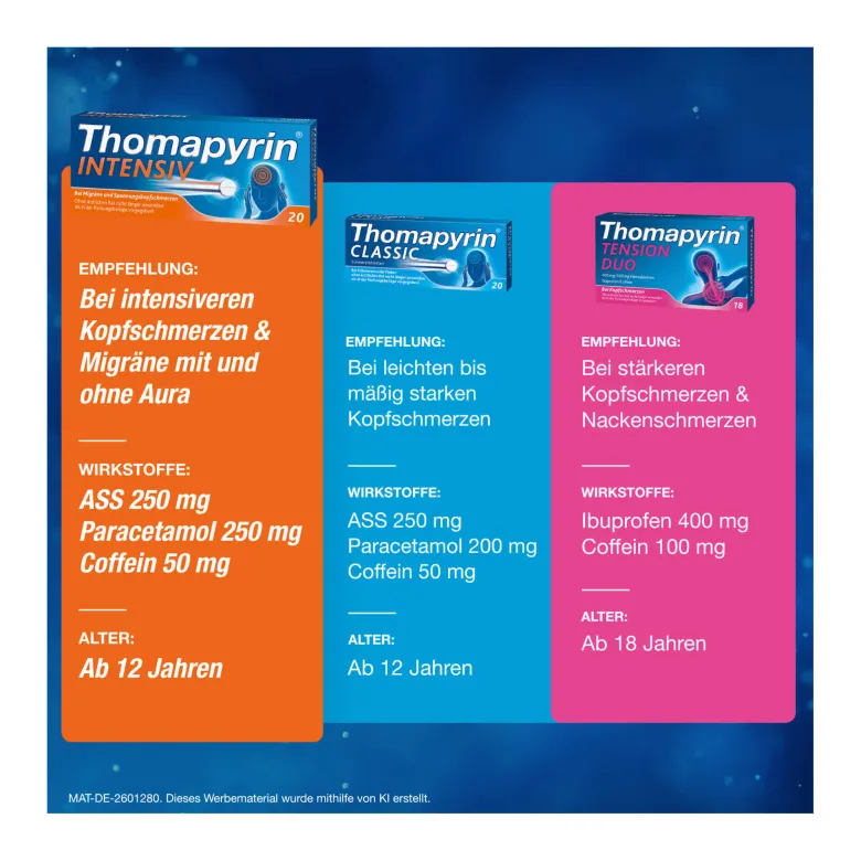 Thomapyrin Intensiv Tabletten, 20 St