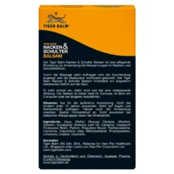 Tiger Balm Nacken & Schulter Balsam, 50 g