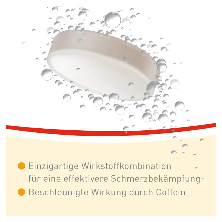 Togal Kopfschmerz-Brause + Vit. C Brausetabletten, 20 St