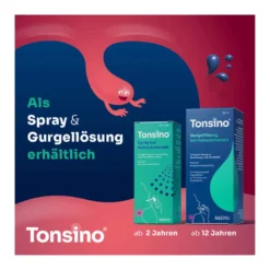 Tonsino Gurgellösung bei Halsschmerzen, 240 ml