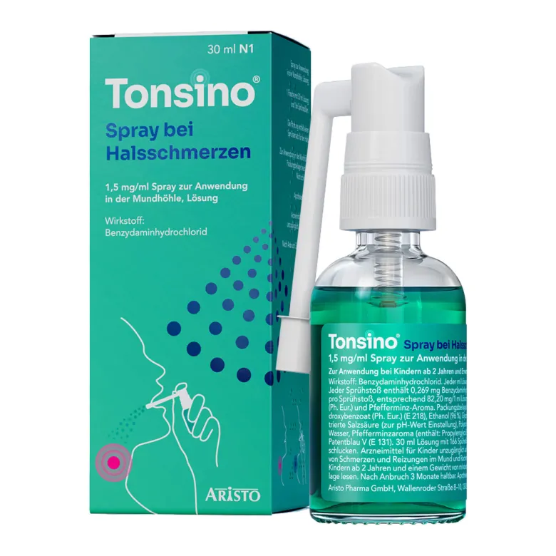 Tonsino Spray bei Halsschmerzen, 30 ml