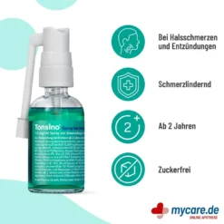 Tonsino Spray bei Halsschmerzen, 30 ml