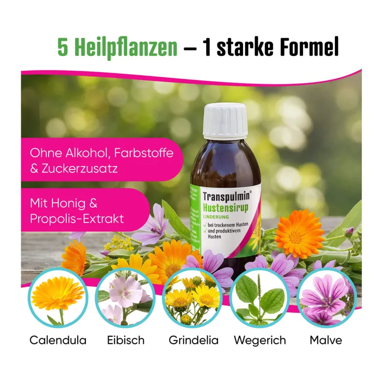 Transpulmin Hustensirup, 180 ml