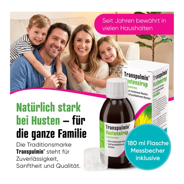 Transpulmin Hustensirup, 180 ml