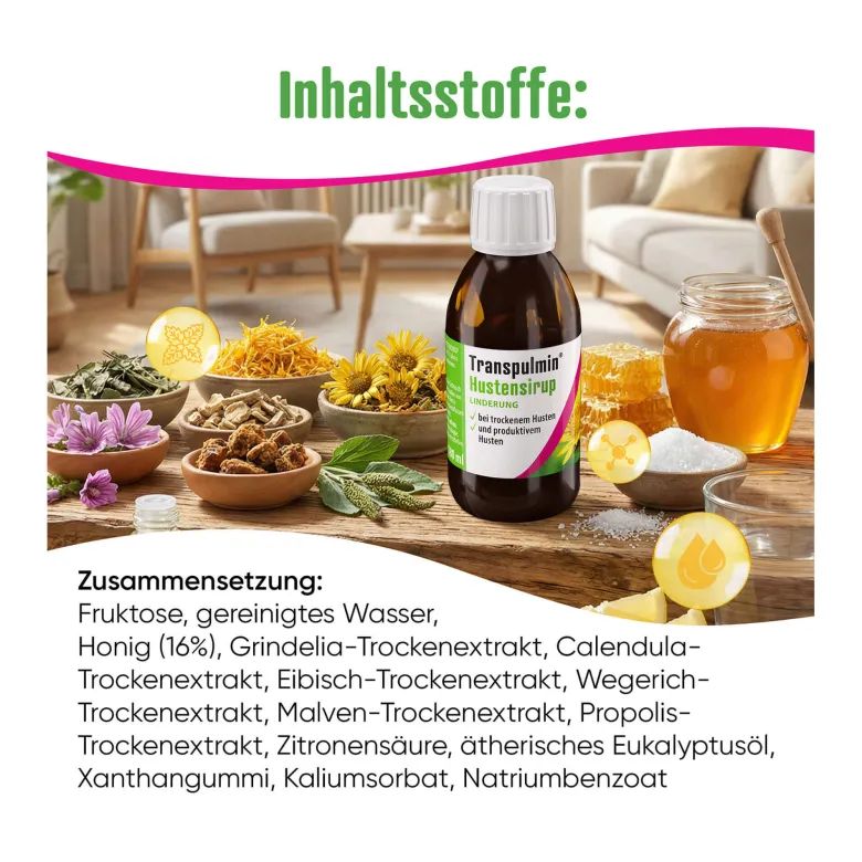 Transpulmin Hustensirup, 180 ml