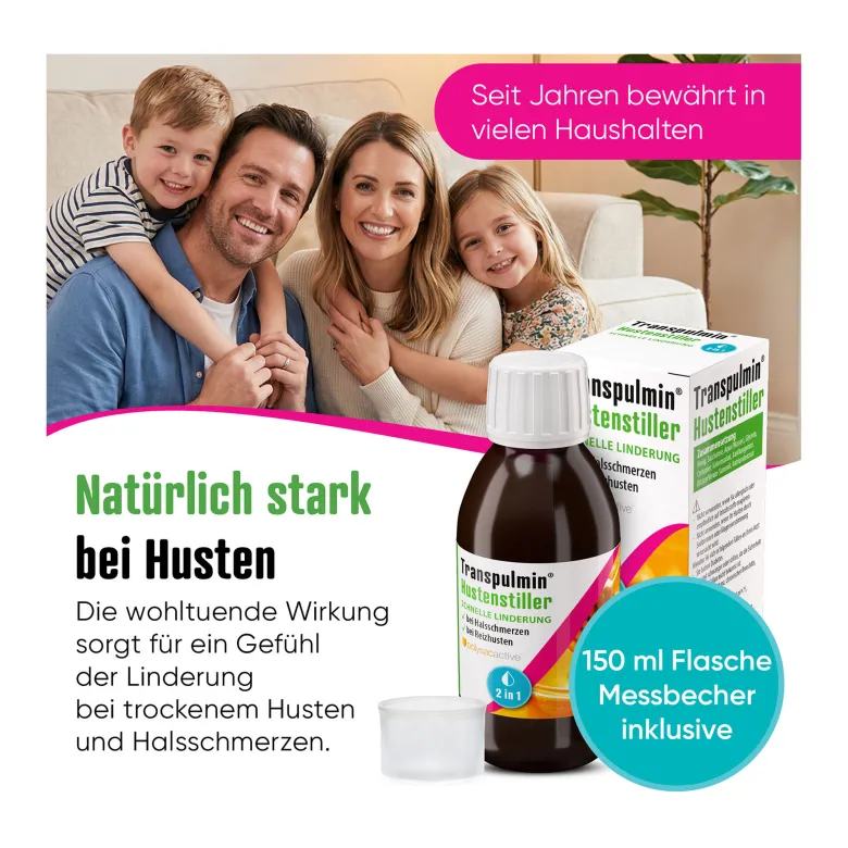 Transpulmin Hustenstiller, 150 ml
