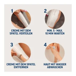 Veet Haarentfernungs-Creme für sensible Haut, 100 ml