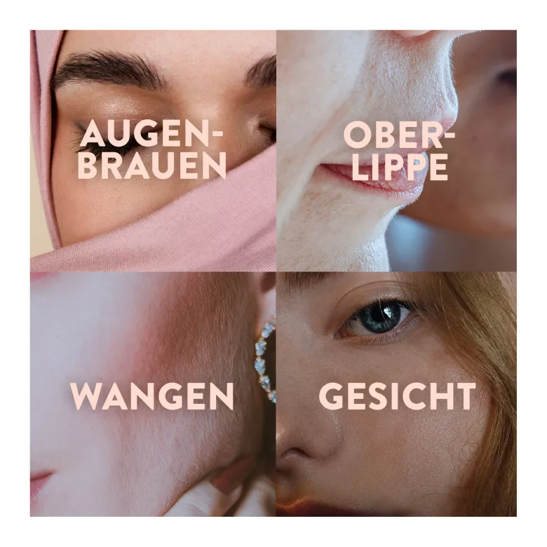 Veet Kaltwachsstreifen Gesicht Sensible Haut, 20 St